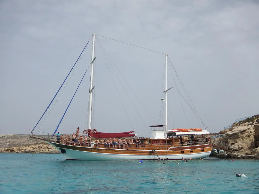 Gulet wooden yacht 