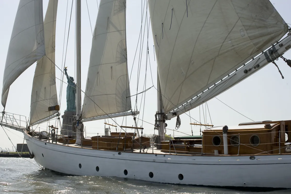 Rice Brothers  Newport Schooner Yacht