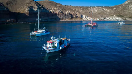 Fishing tours Santorini