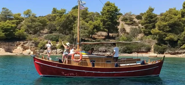 Greek Traditional Wooden Kaiki