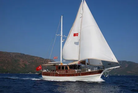 This beautiful Deluxe Gulet is 24 M. and for 8 Guests