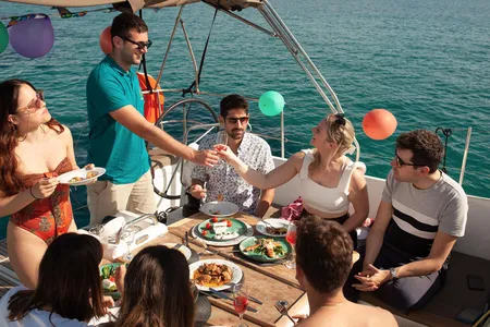 Jeanneau Sun Odyssey 490 (Athens: Private Sunset Sailing cruises with Greek Gastronomy)