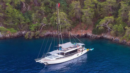 Luxury Gulet with 6 Cabins Departing from Fethiye Port